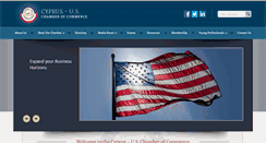 Desktop Screenshot of cyprususchamber.com